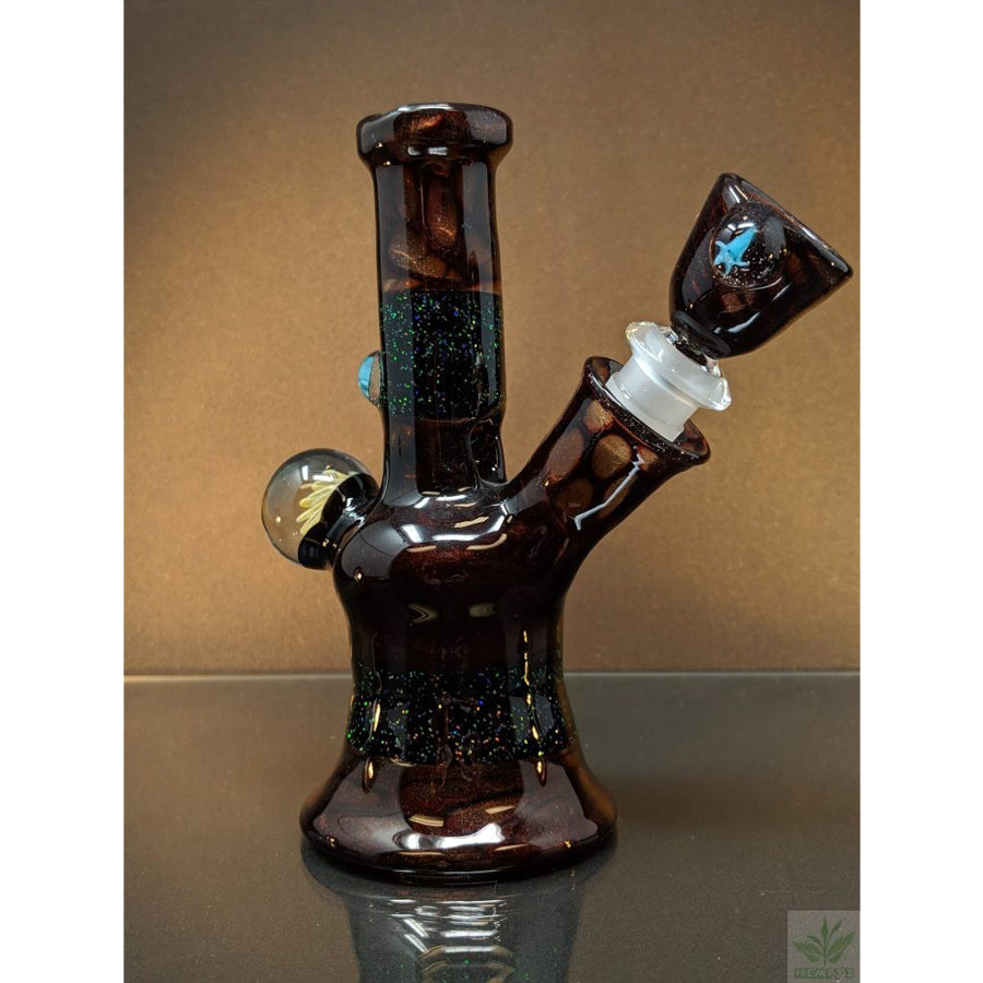 Kahuna Glass Crushed Opal Mini Tube