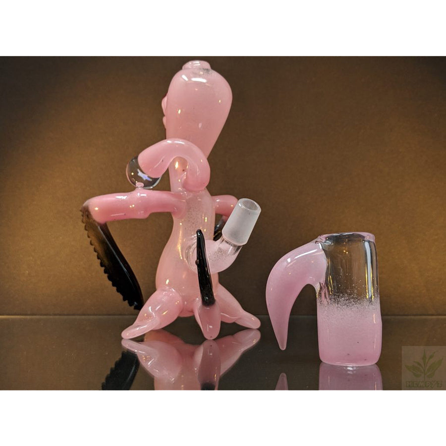 Kahuna Glass Retro Pink Alien Rig