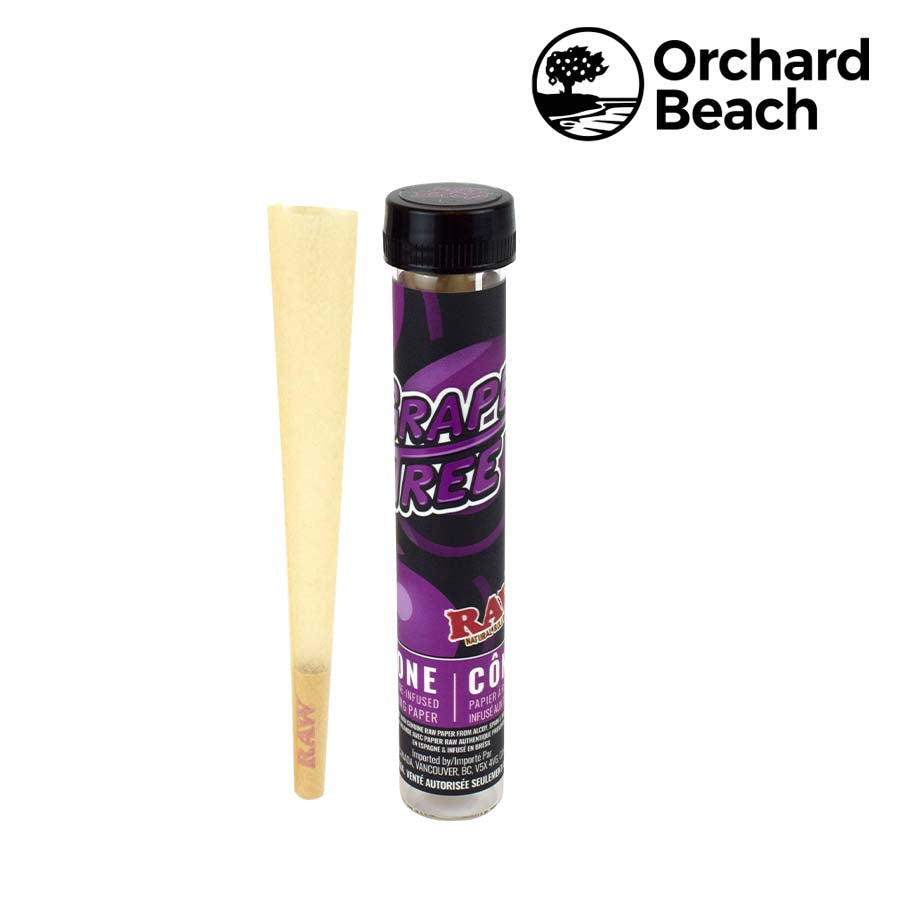 Orchard Beach Terpene Infused RAW Cones – Grape Tree