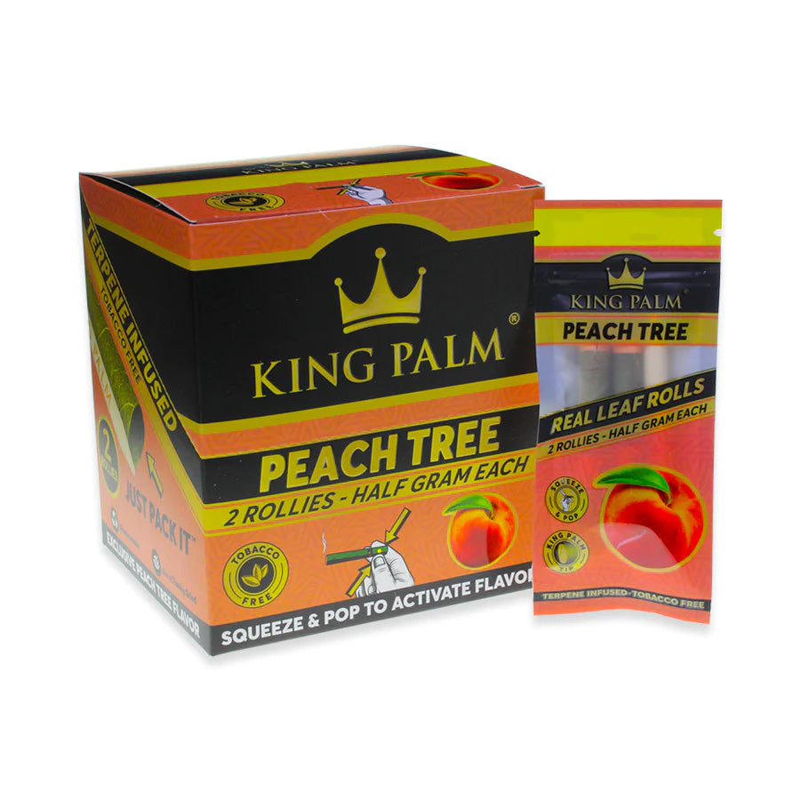King Palm - Peach Tree