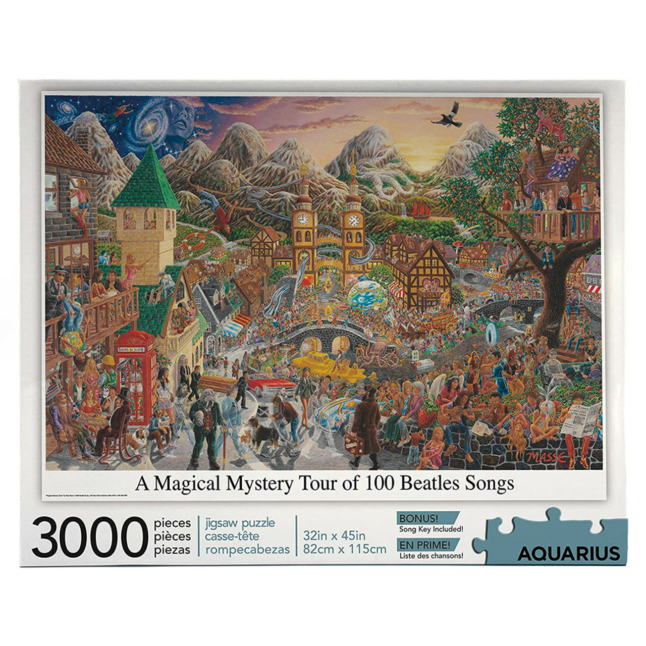 3000 Piece Beatles Magical Mystery Tour Puzzle