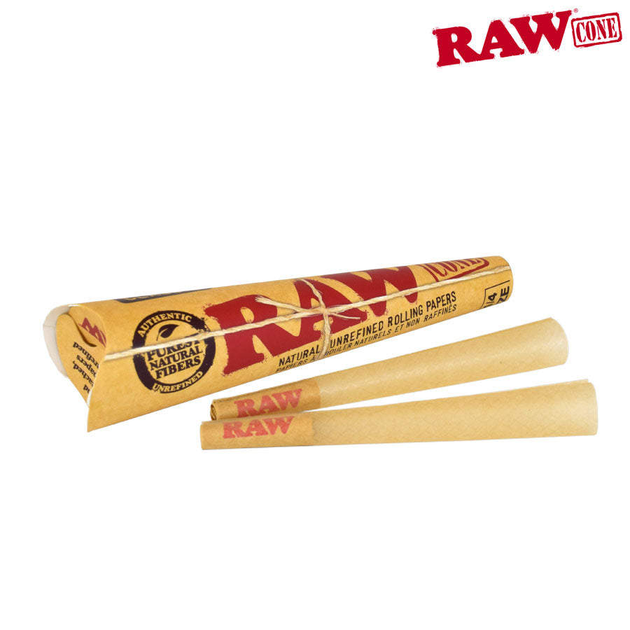 RAW Classic 1¼ Pre-Rolled Cone 6PK