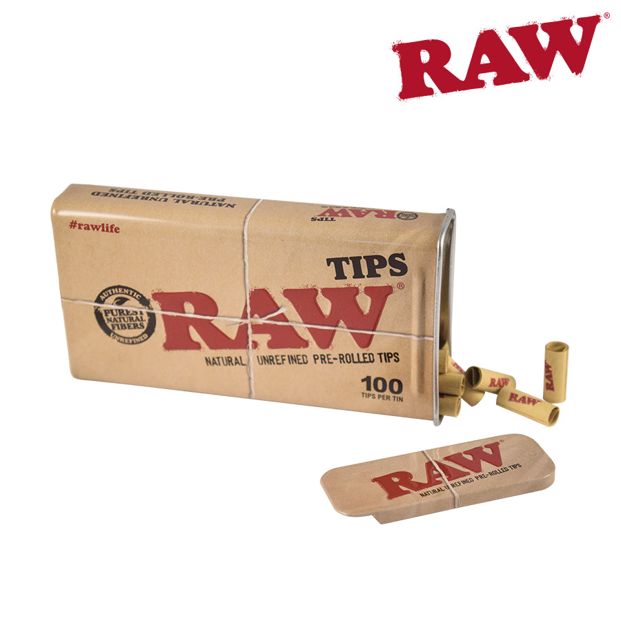 RAW Tin and Tips Pack